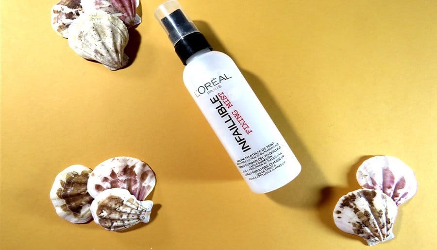 loreal infallible fixing mist bruma para maquillaje, verano bruma fijadora maquillaje infalible
