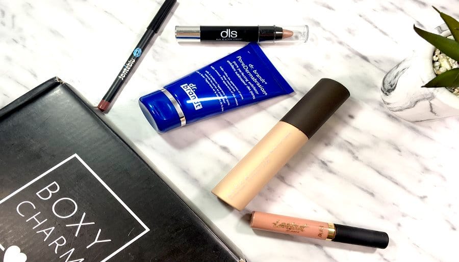 Boxycharm Octubre 2017 becca dr brandt dirty little secrets tarte beauty box