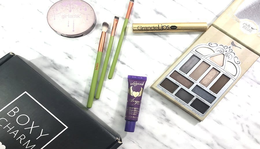 Boxycharm septiembre 2018 review girlactik luscious alamar cosmetics pretty vulgar grande cosmetics 4