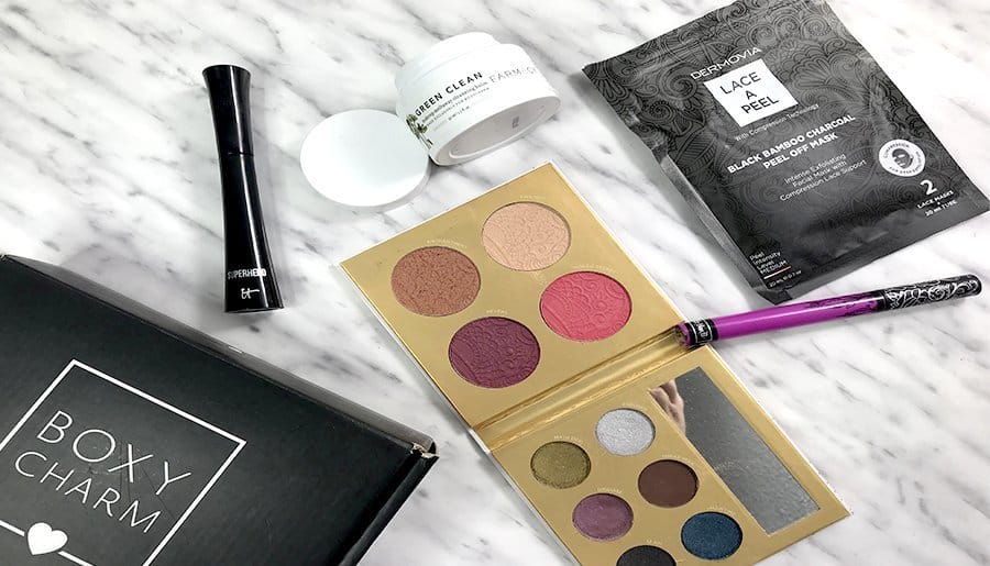 boxycharm octubre 2018 boxycharm españa dermovia kat von d farmacy green clean pur cosmetics itcosmetics 5