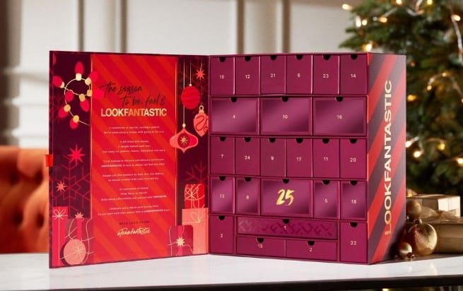 calendario de adviento de belleza 2021 calendario de adviento lookfantastic 2021 comprar calendario de adviento maquillaje 2021