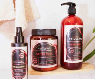 VEGAIROA Profesional cabello deshidratado cuidado del cabello verano mascarilla shampoo germen de trigo totalone nutriplex j