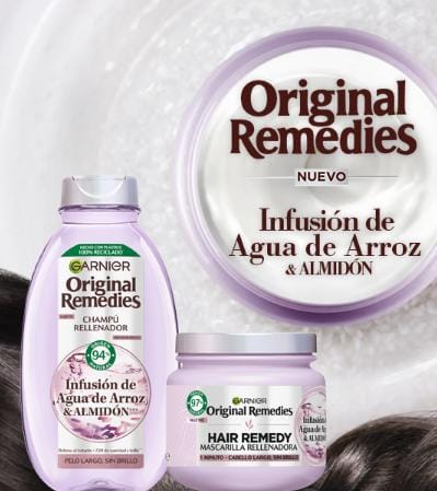 garnier original remedies infusion de agua de arroz y almidon