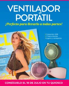 avance de los regalos revistas agosto 2025 clara ventilador 