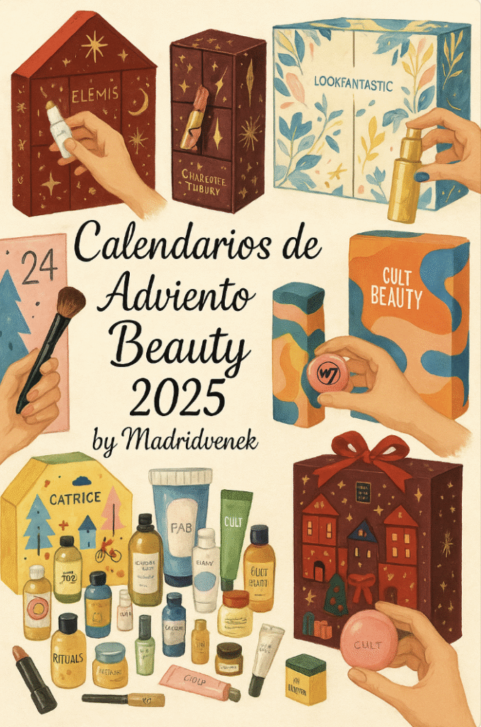 calendarios de adviento de belleza 2025 calendarios de adviento de maquillaje 2025 calendarios de adviento de cosmetica 2025 madridvenek advent calendars 2025