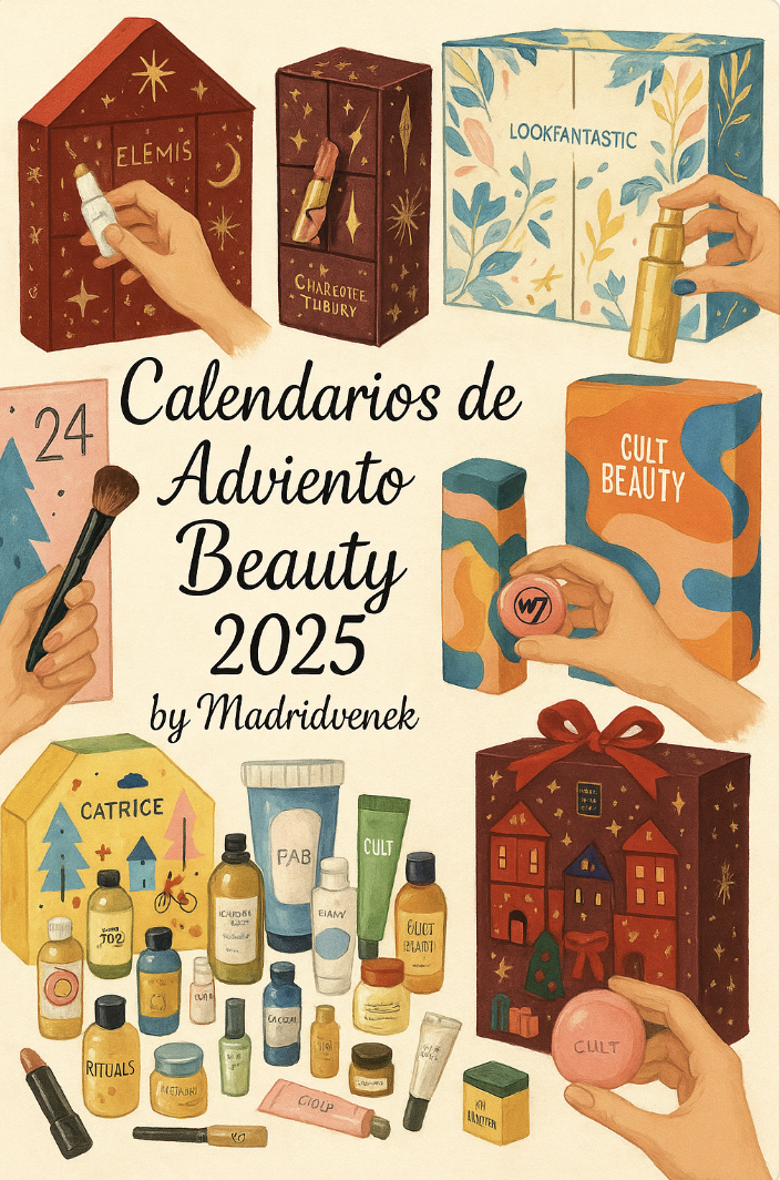 calendarios de adviento de belleza 2025 calendarios de adviento de maquillaje 2025 calendarios de adviento de cosmetica 2025 madridvenek advent calendars 2025
