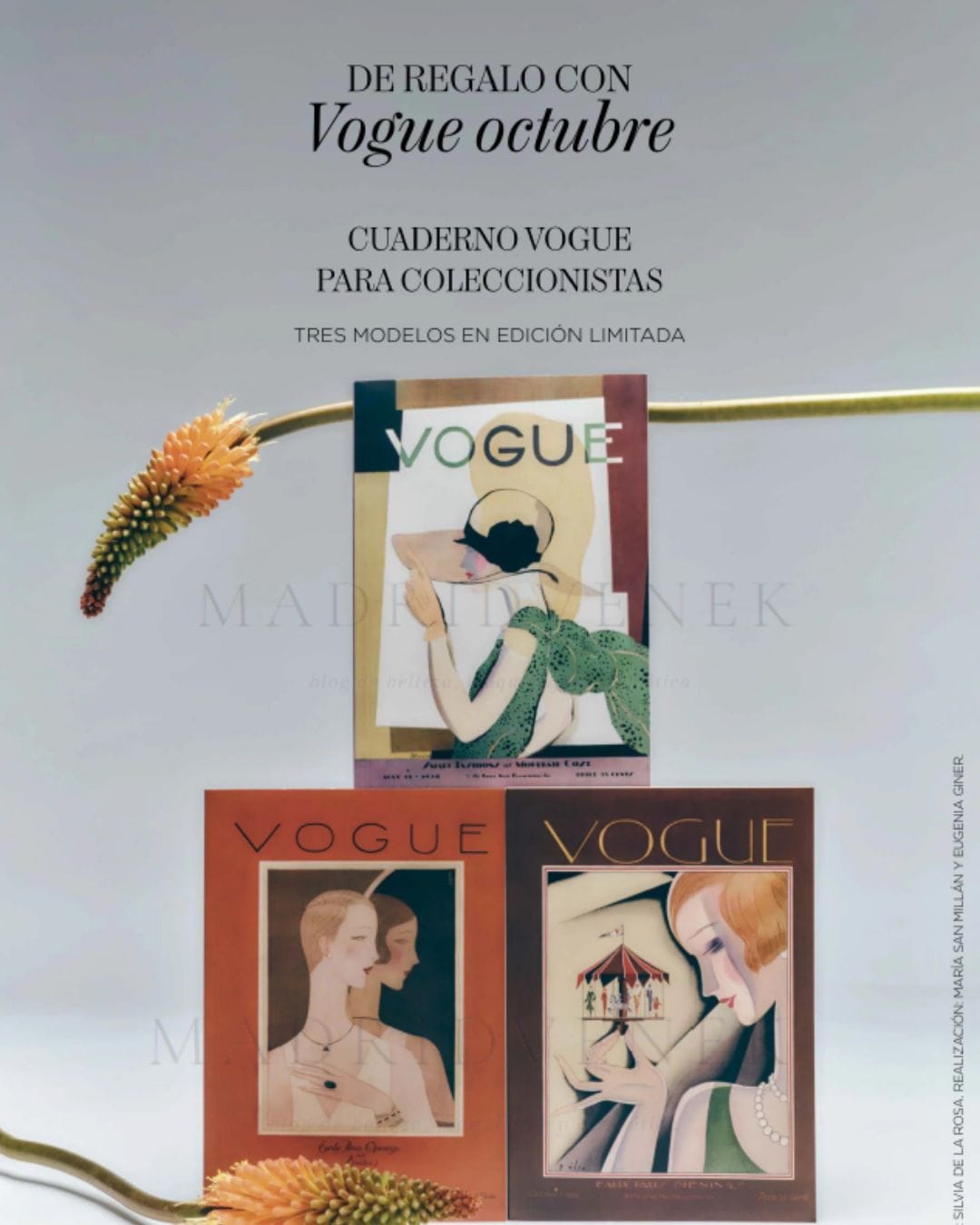 regalos de las revistas vogue octubre 2025