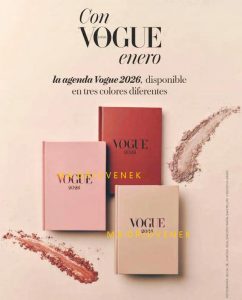 REGALOS REVISTAS ENERO 2026 AGENDA VOGUE