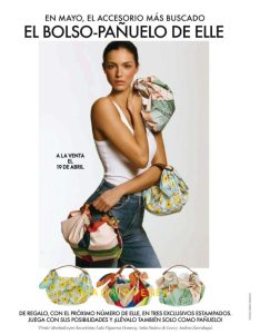 REGALOS REVISTAS MAYO 2026 ELLE BOLSOS PAÑUELO