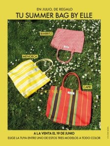 REGALOS REVISTAS JULIO 2026 ELLE SUMMER BAG