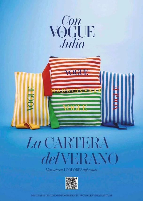 REGALOS REVISTAS JULIO 2026 VOGUE NECESER BOLSO