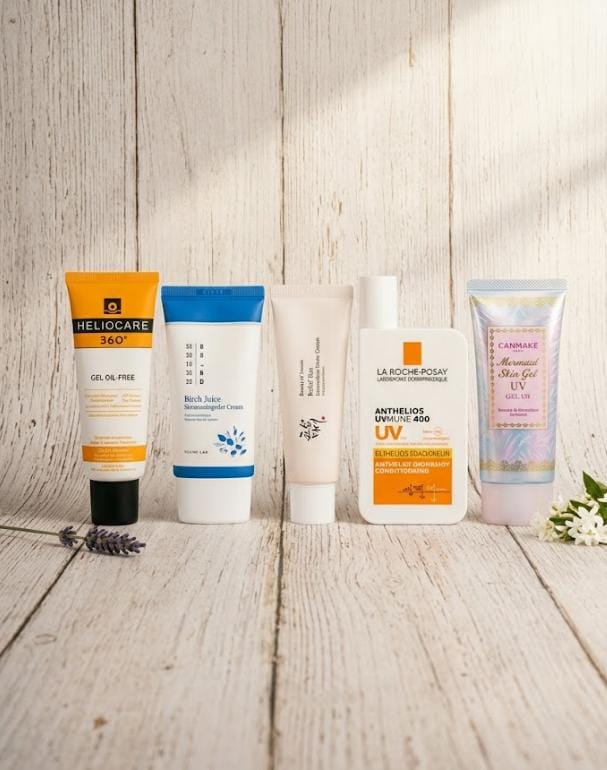 mejores protectores solares piel mixta la roche heliocare roundlab beauty of joseon canmake