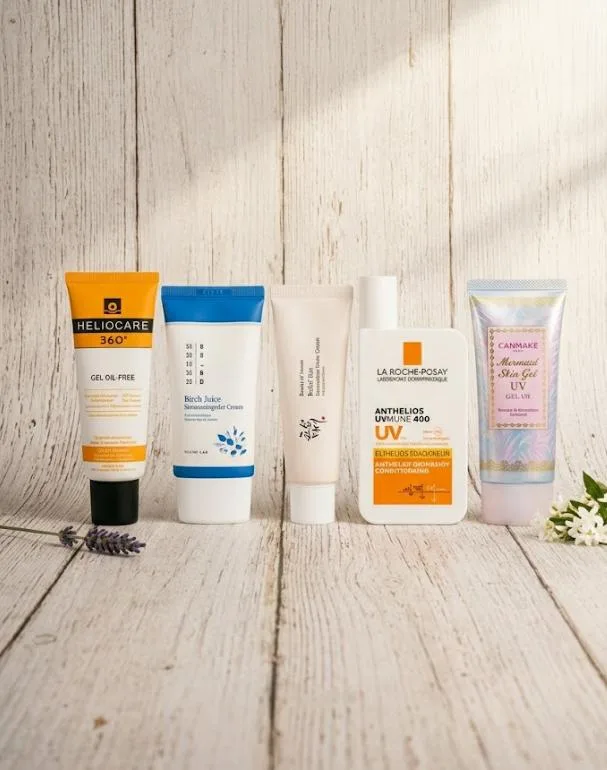 mejores protectores solares piel mixta la roche heliocare roundlab beauty of joseon canmake