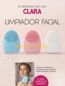 Regalos Revistas Agosto 2026 - ¡y suscripciones! 8 REGALOS REVISTAS AGOSTO 2026 CLARA LIMPIADOR FACIAL MADRIDVENEK