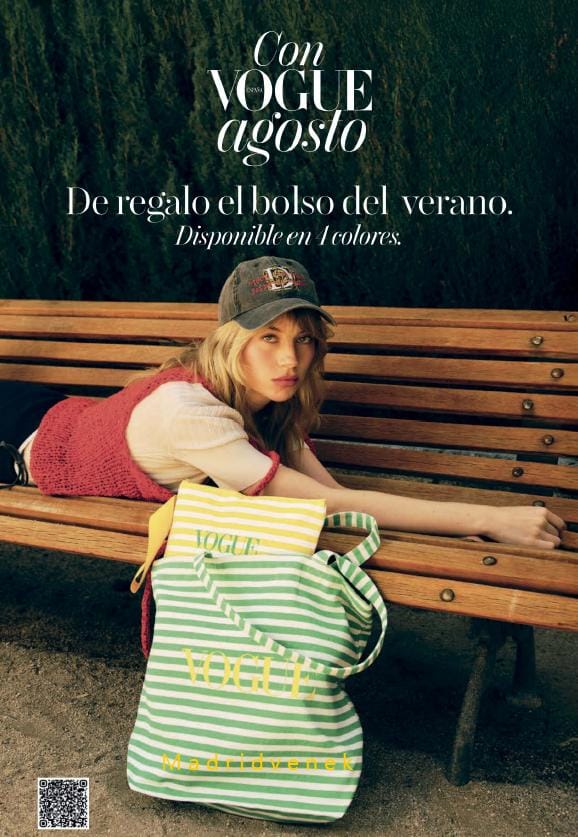 REGALOS REVISTAS AGOSTO 2026 Vogue bolsos 4 modelos MADRIDVENEK