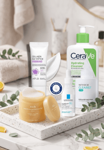 rutina de skincare minimalista para piel grasa
