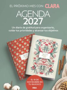 regalos revistas diciembre 2026 agenda 2027 revista clara