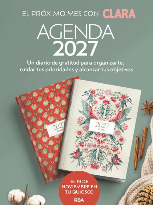 Agendas 2027 - Regalos Revistas 2026 / 2027 2 regalos revistas diciembre 2026 agendas 2027 revista clara